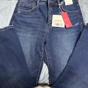 Women's Dark Blue Skinny Jeans